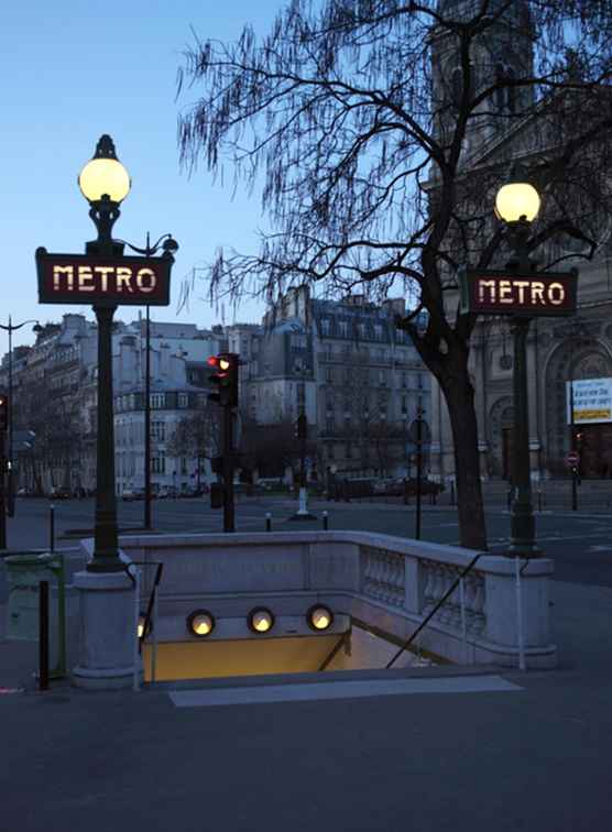 Användbar ordförråd för Paris Metro En praktisk primer / frankrike