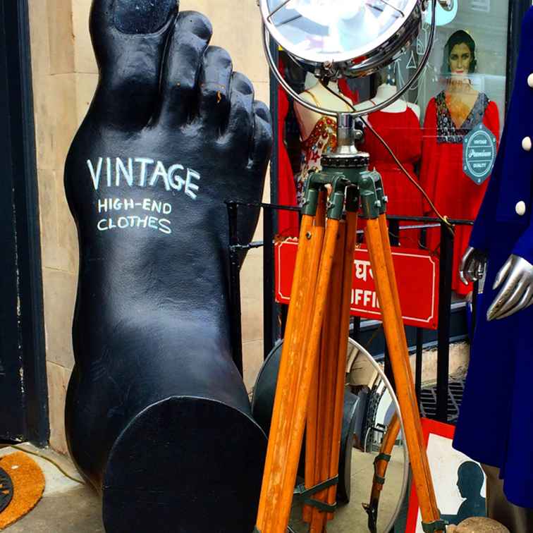 Vintage und Independent Shopping in Edinburgh