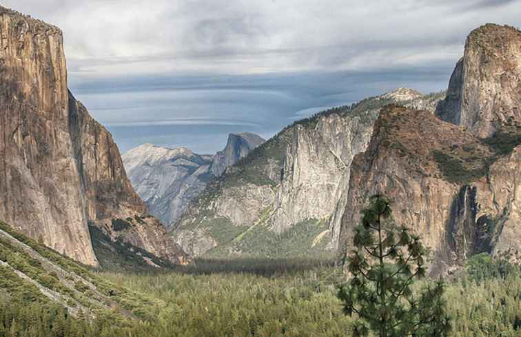 Yosemite Valley Slideshow en gids / Californië