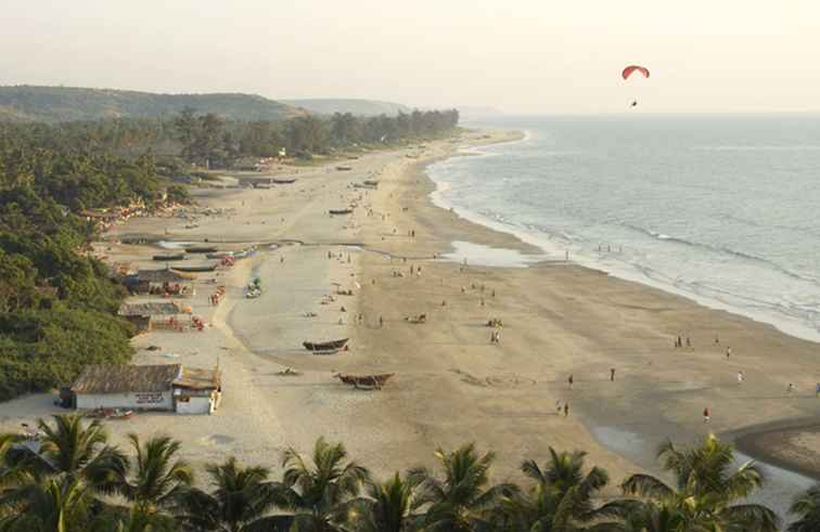 12 foto della spiaggia di Arambol a Goa / Goa