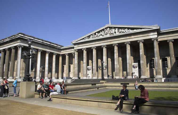 En vandringstur på British Museum / england