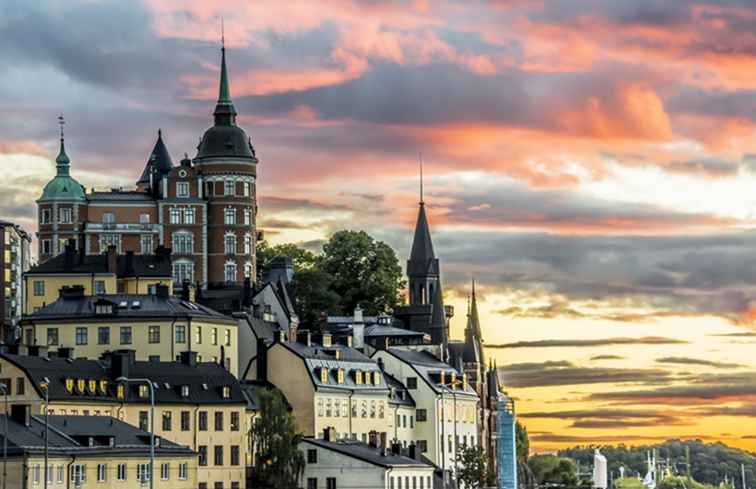 Durchschnittliches Monat für Monat Wetter in Schweden