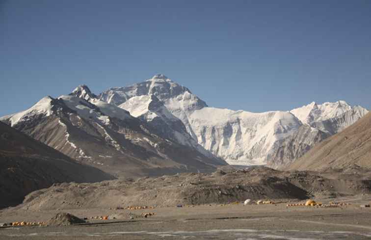 Guía del visitante del campamento base del Everest (lado del Tíbet) / China