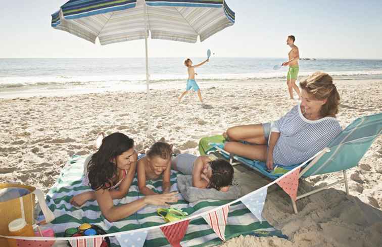 Spiagge dell'isola di Galveston / Texas