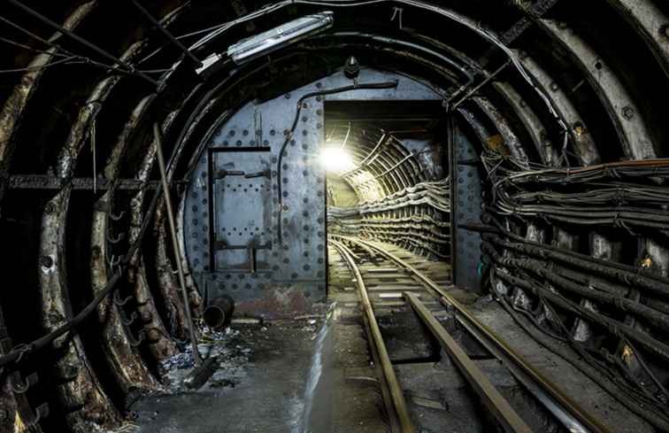 Hoe de tunnels van Londense geheime berichten te zien / Engeland