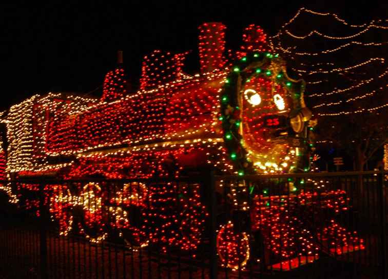 McCormick-Stillman Railroad Park Holiday Lights 2016 / Arizona