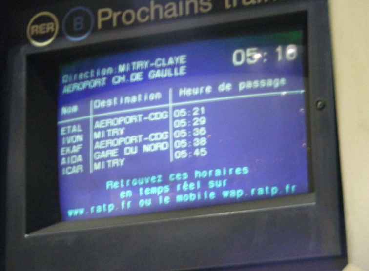 Glosario de París ¿Qué significa "RER"? / Francia