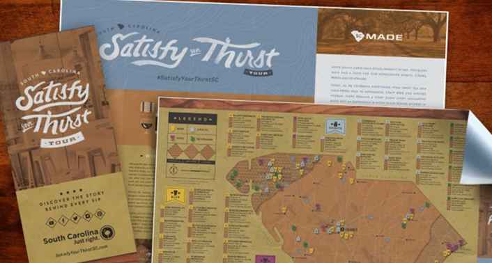 La aplicación Satisfy Your Thirst de South Carolina ofrece una deliciosa exploración / FoodTravel