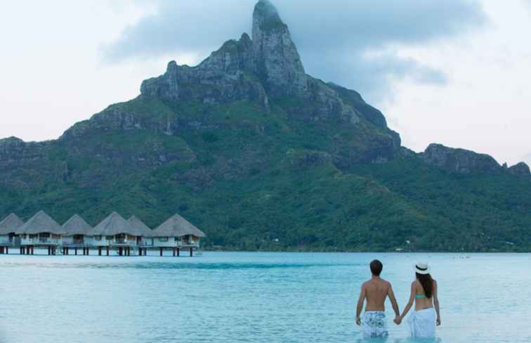 Eine romantische Tahiti-Flitterwochen in Französisch-Polynesien nehmen / Pazifische Inseln