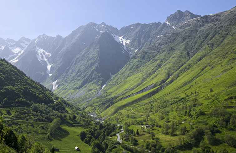Der Pyrenäen-Gebirgszug in Frankreich / Frankreich