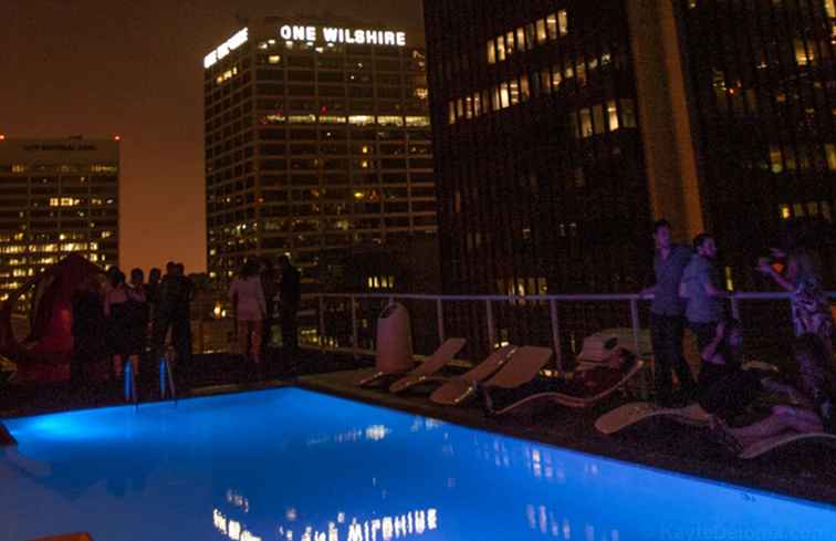 Die Rooftop Bar im Standard / Kalifornien