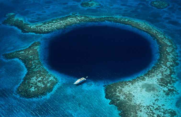 De fem största dykplatserna i Belize / Belize