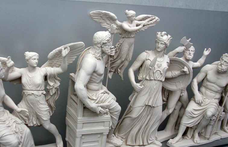 Die zwölf olympischen Götter und Göttinnen der griechischen Mythologie / Griechenland