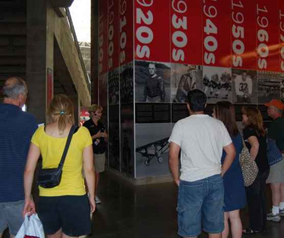 Tour dello stadio dell'Università di Phoenix / Arizona