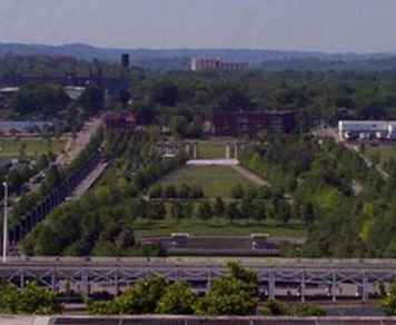 Wandeltocht door het Bicentennial State Capitol Mall Park / Tennessee