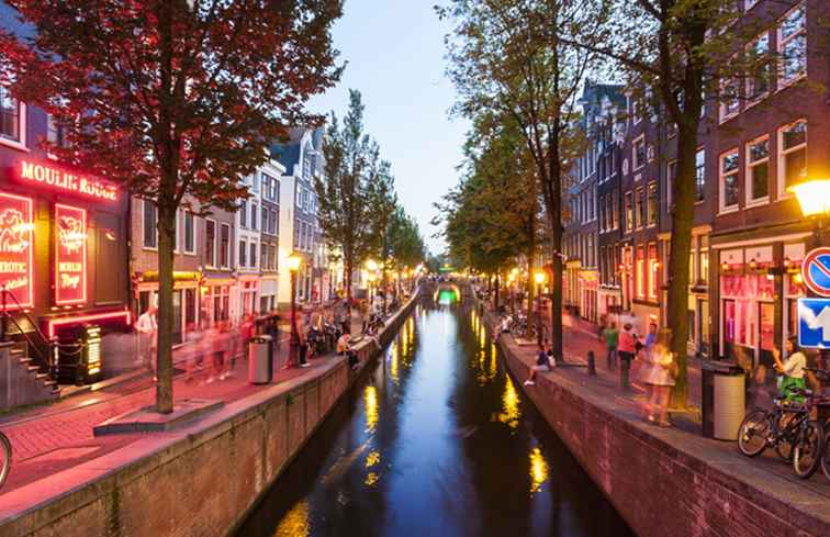 De Wallen, de rosse buurt van Amsterdam / Nederland