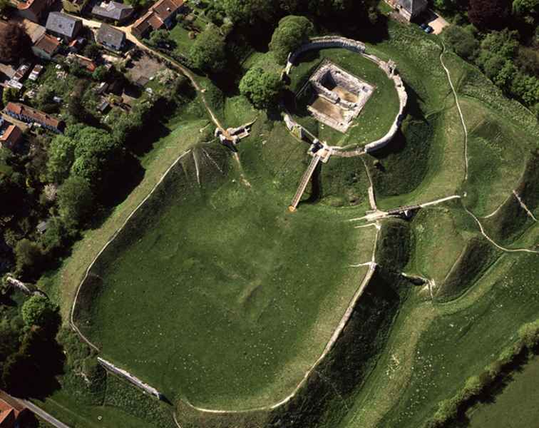 Cómo tener sentido de un castillo británico / Inglaterra