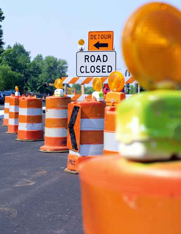 Oklahoma City Area Highway Construction en Road Closures / Oklahoma